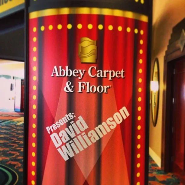 Thanks to the wonderful folks at Abbey Carpet Co. for a fun evening!